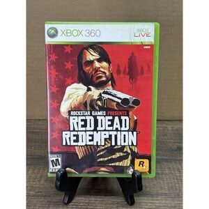 Red Dead Redemption Xbox 360 Rockstar Games Microsoft NTSC Western Action RPG